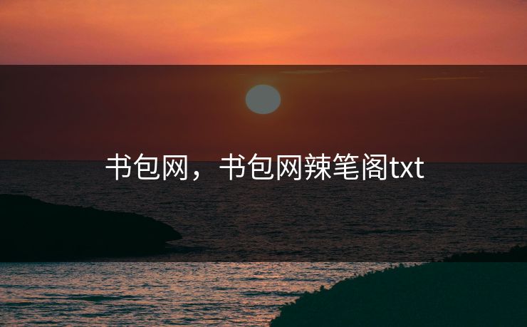 书包网，书包网辣笔阁txt
